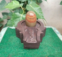 Spiritual Stone World 4 Inch Shivling 8 Inch Jaladhara 
