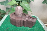 Spiritual Stone World 4 Inch Shivling 8 Inch Jaladhara 