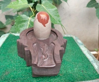 Spiritual Stone World 4 Inch Shivling 8 Inch Jaladhara 
