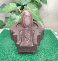 Spiritual Stone World 4 Inch Shivling 8 Inch Jaladhara 