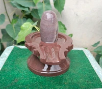 Spiritual Stone World 4 Inch Shivling 8 Inch Jaladhara 