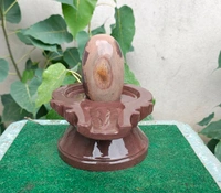 Spiritual Stone World 4 Inch Shivling 8 Inch Jaladhara 