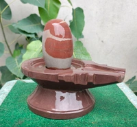 Spiritual Stone World 4 Inch Shivling 8 Inch Jaladhara 