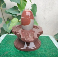 Spiritual Stone World 4 Inch Shivling 8 Inch Jaladhara 