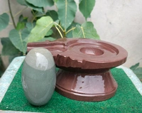 Spiritual Stone World 4 Inch Shivling 8 Inch Jaladhara 