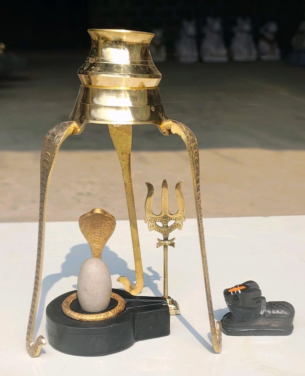 Spiritual Stone World Thumb Size Narmadeshwar For Home - full set