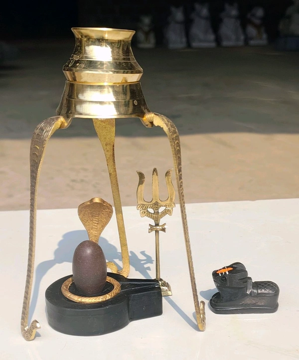 Spiritual Stone World Thumb Size Narmadeshwar For Home - full set