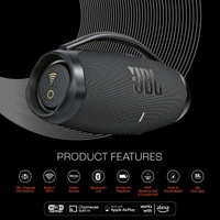 JBL Boombox3 WiFi, Deep Bass, 24H Playtime,BuiltIn Powerbank, IP67, Alexa 180 W Bluetooth Speaker (Black, Stereo Channel) - Black