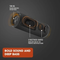 JBL Flip 6 - Portable Bluetooth Speaker, Powerful Sound and deep bass, IPX7 Waterproof, 12 Hours of Playtime, PartyBoost for Multiple Speaker Pairing for Home, Outdoor and Travel - Blue