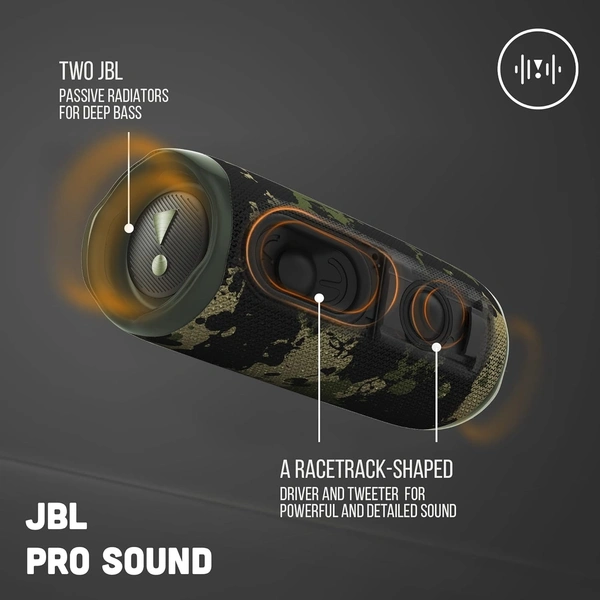 JBL Flip 6 - Portable Bluetooth Speaker, Powerful Sound and deep bass, IPX7 Waterproof, 12 Hours of Playtime, PartyBoost for Multiple Speaker Pairing for Home, Outdoor and Travel - Red