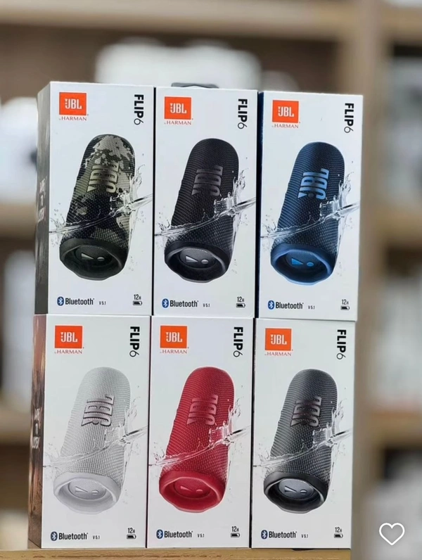 JBL Flip 6 - Portable Bluetooth Speaker, Powerful Sound and deep bass, IPX7 Waterproof, 12 Hours of Playtime, PartyBoost for Multiple Speaker Pairing for Home, Outdoor and Travel - Blue