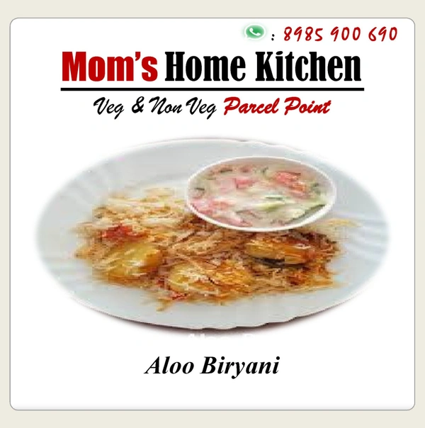 Mom's Aloo Biryani - Full