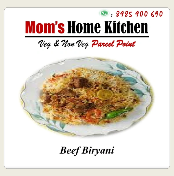 Mom's Beef Biryani - Plate