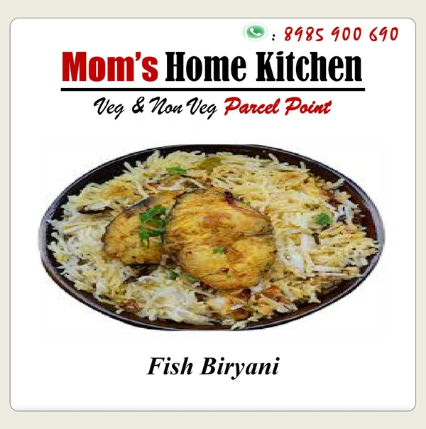 Mom's Fish Biryani - Plate