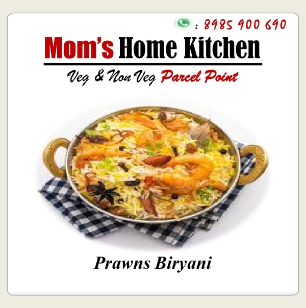 Mom's Prawns Biryani - Full