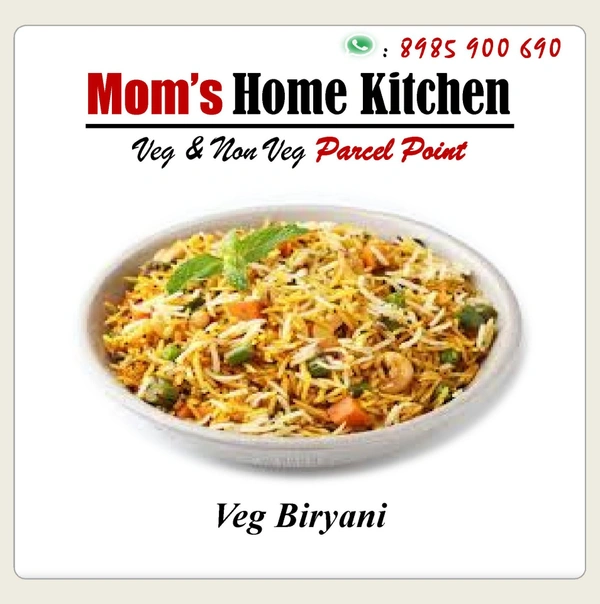 Mom's Veg Biryani - Plate