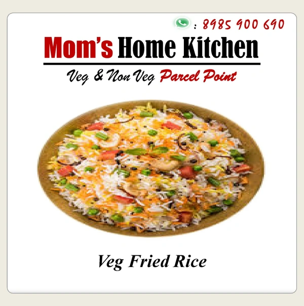 Mom's Veg Fried Rice - Single