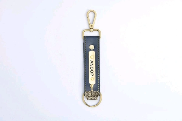 NAME Keychain - Black
