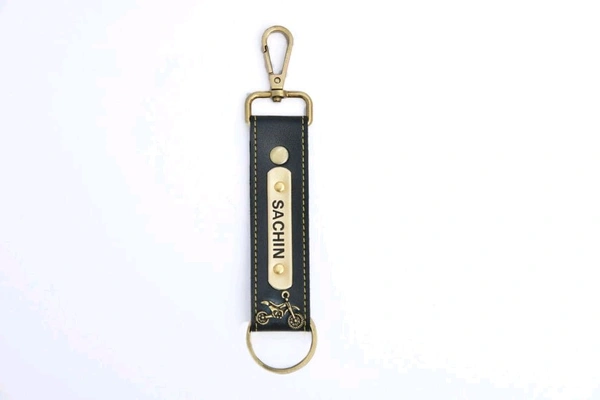 NAME Keychain - Black
