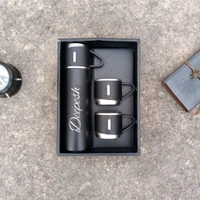 Hot And Cold Flask With Cup Combo - Gray