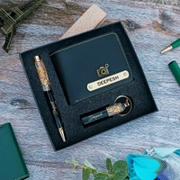 WALLET +KEYCHAIN +PEN COMBO