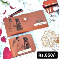 Couple / Wallet Combo with sketch 