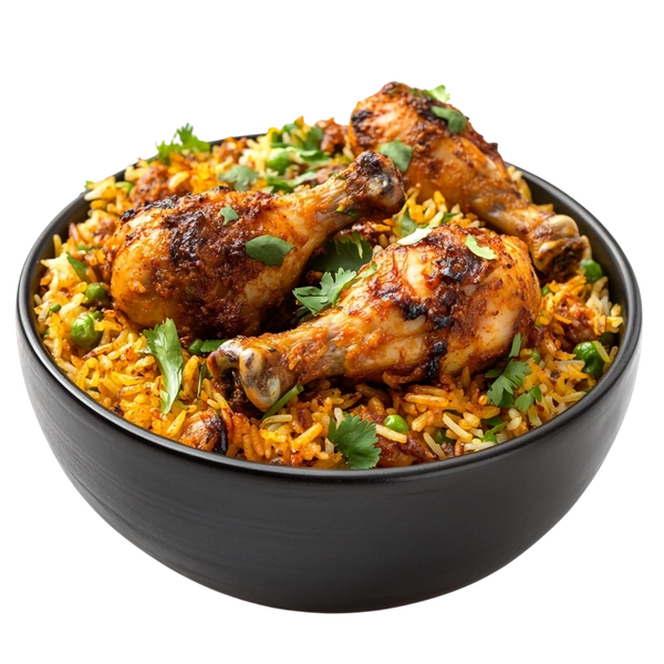 Bagara with chicken