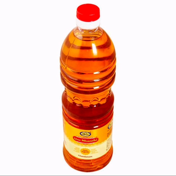 Cycle Om Shanti Chandanam Pooja Oil 1 L