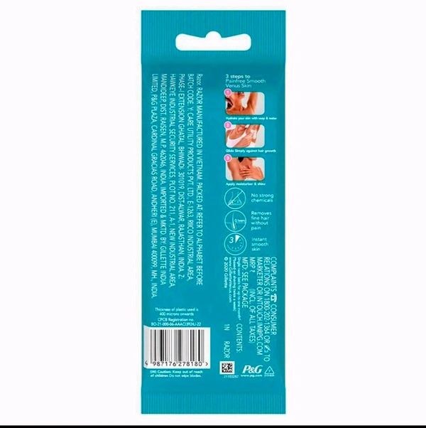 Gillette Simply Venus Manual Shaving Razor 3 Blades for Women