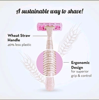 Plush Disposable Eco Razor For Women - Pack of 3