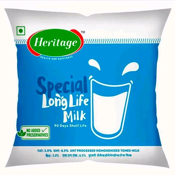 Heritage Special Long Life Toned Milk 500 ml (ESL Pouch)
