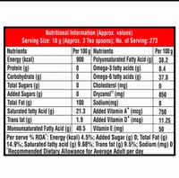 Saffola Gold Rice Bran Based Blended Oil 3 L