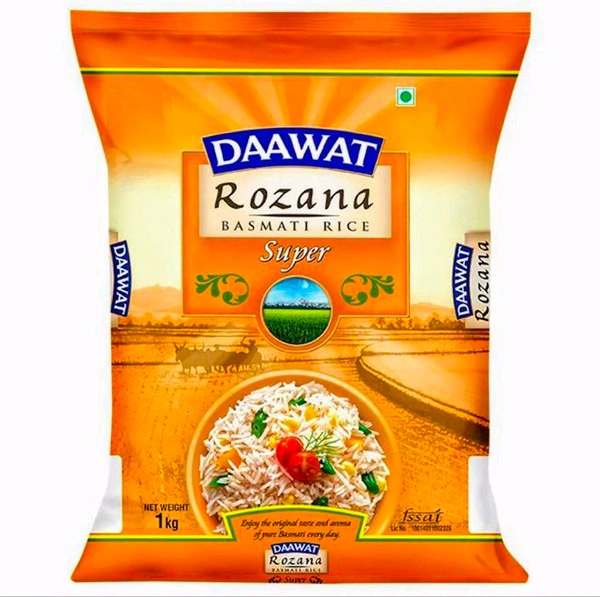 Daawat Rozana Super Basmati Rice 1 kg