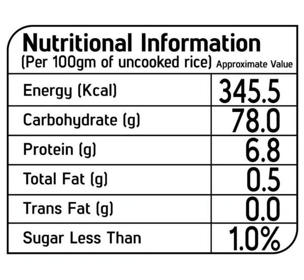 Fortune Everyday Full Grain Basmati Rice 5 kg