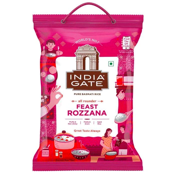 India Gate Rozana Basmati Rice 5 kg