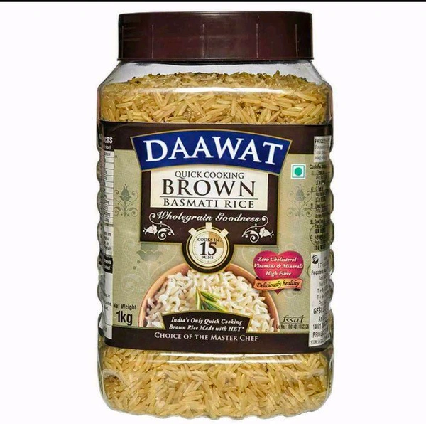 Daawat Brown Basmati Rice 1 kg