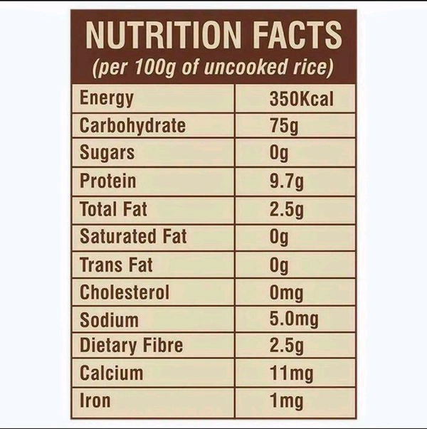 Daawat Brown Basmati Rice 1 kg