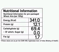 Fortune Chakki Fresh Whole Wheat Atta 10 kg