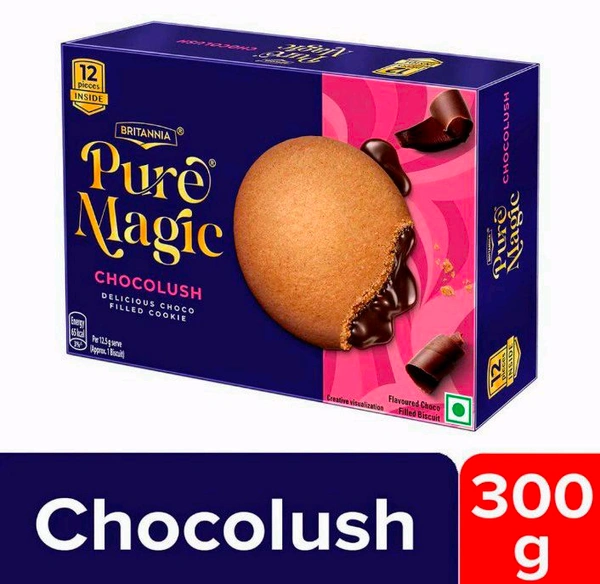 Britannia Pure Magic Chocolush Cookies 300 g