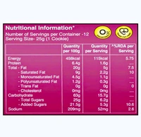 Unibic Big & Bold Fruit Blast Cookies 300 g