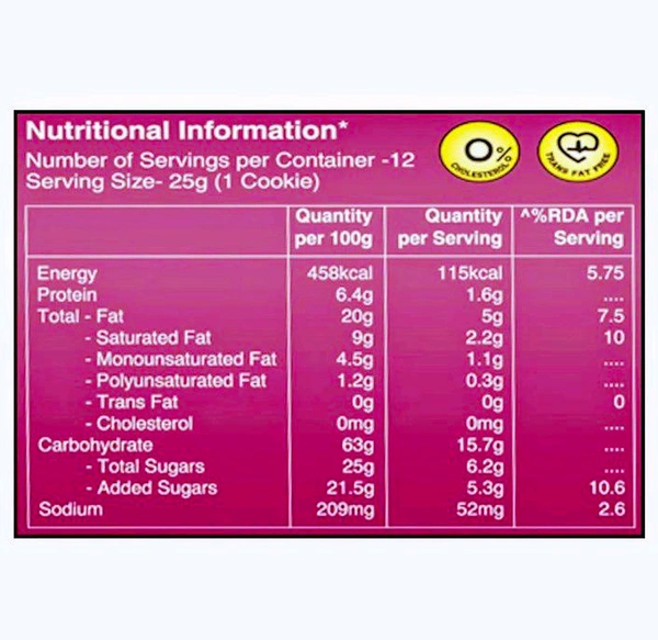 Unibic Big & Bold Fruit Blast Cookies 300 g