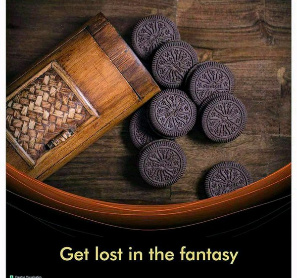 Sunfeast Dark Fantasy Creme Biscuits Made With Real Chocolate 83g