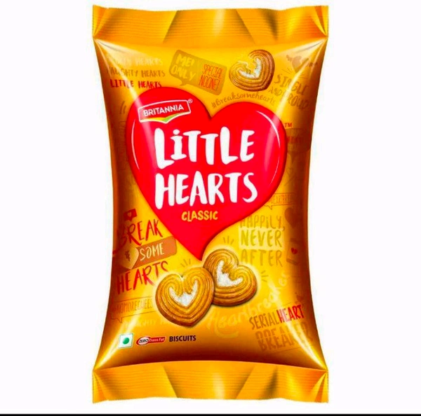 Britannia Little Hearts Classic Biscuits 75 g