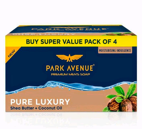 Park Avenue Pure Luxury Soap 125 g (Pack of 4)
