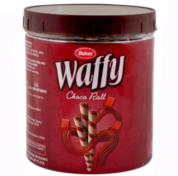 Dukes Waffy Choco Wafer Rolls 250 g
