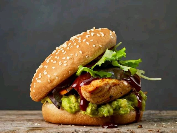 Mexican Chicken & Cheese Burger