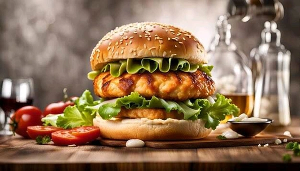 Angry Classic Chicken Burger