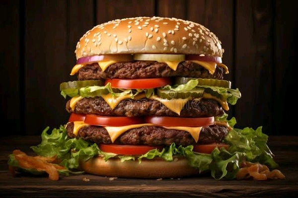 Veg Jumbo Cheese Burger