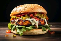 SPICY PANEER BURGER