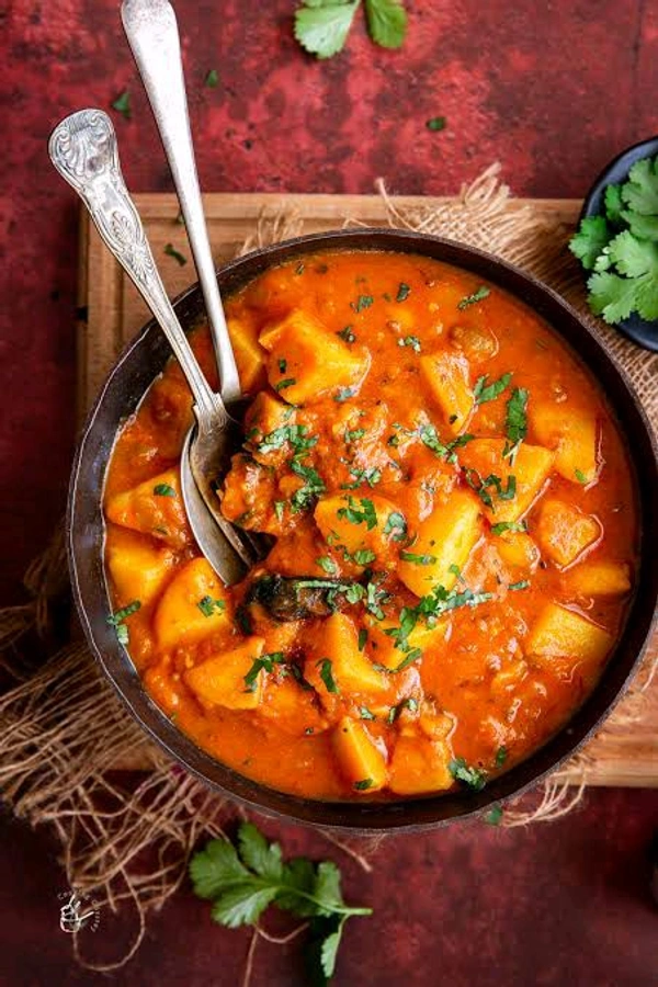 Spicy Aleo Tomato Curry